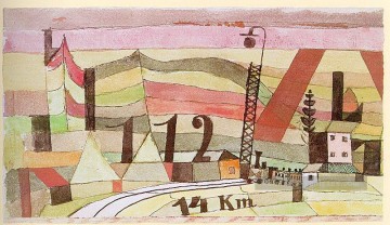 Station L 112 Expressionnisme abstrait Peinture à l'huile